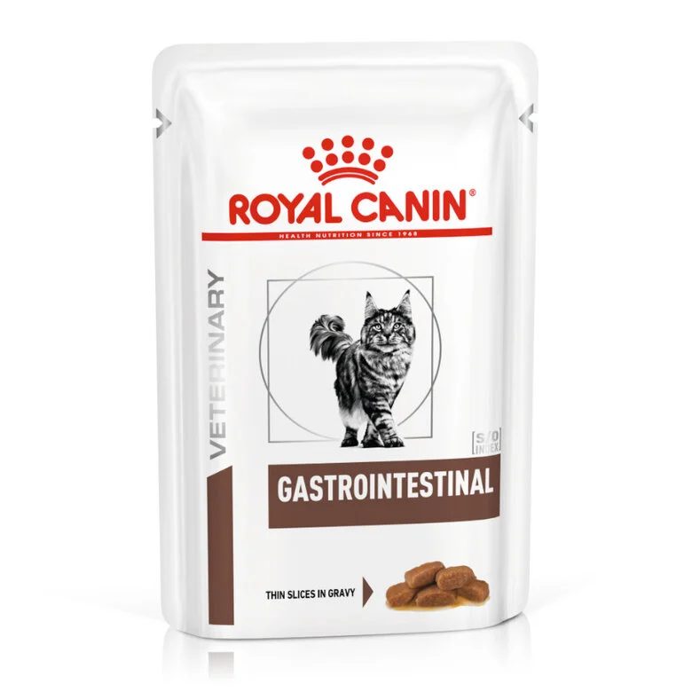 Royal Canin Gastrointestinal Gato Sobres (Finas laminas en salsa)