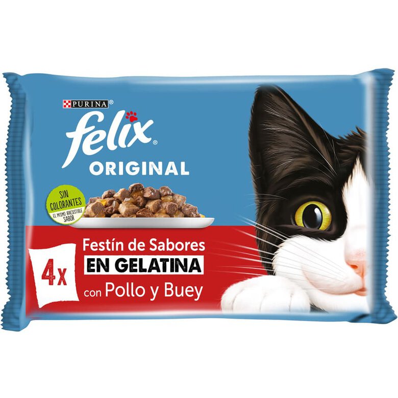 Felix Original Festín de Sabores en Gelatina