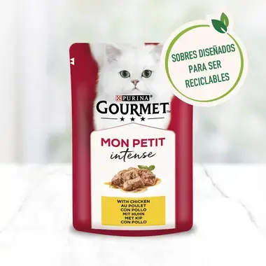 Gourmet Mon Petit Intense con Pavo, Pollo y Pato - Imagen 4