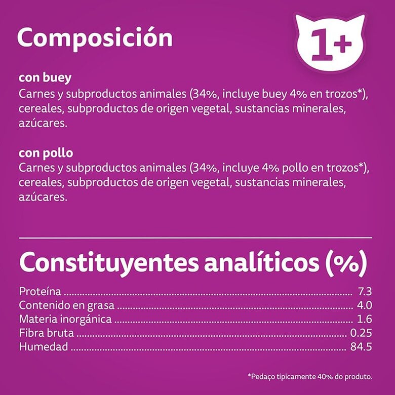 Whiskas Selección Clásicos en Salsa - Imagen 3