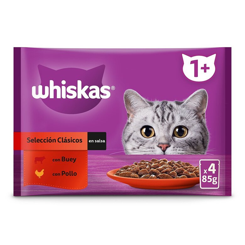 Whiskas Selección Clásicos en Salsa