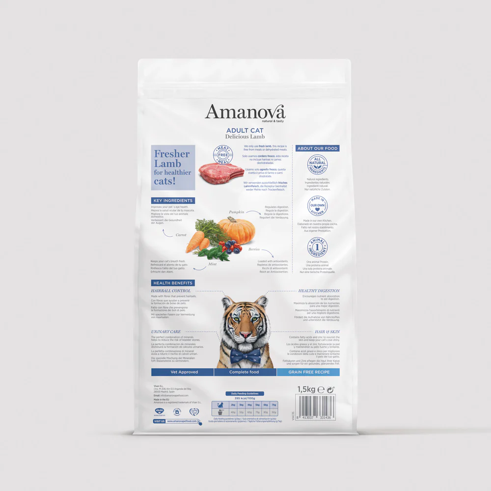 Amanova Adult - Delicious Lamb Grain Free - Imagen 3