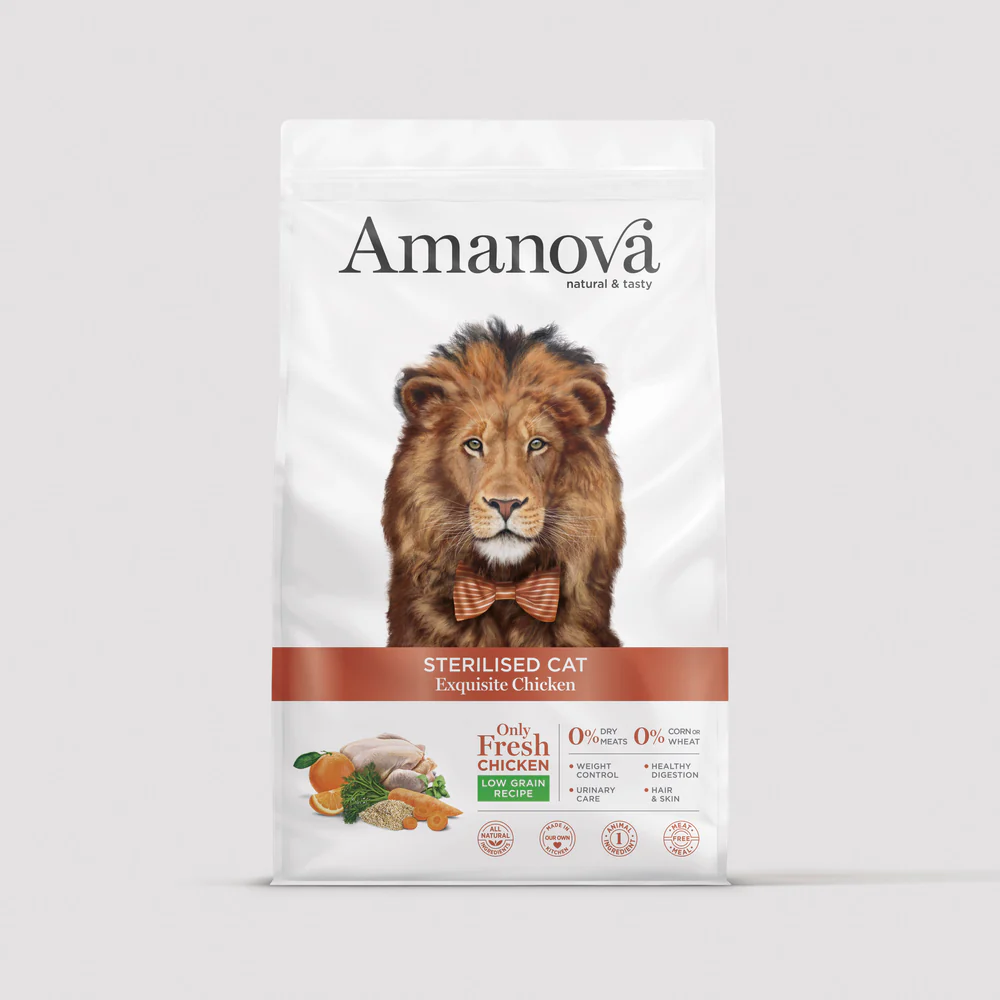 Amanova Sterilised - Exquisite Chicken Low Grain