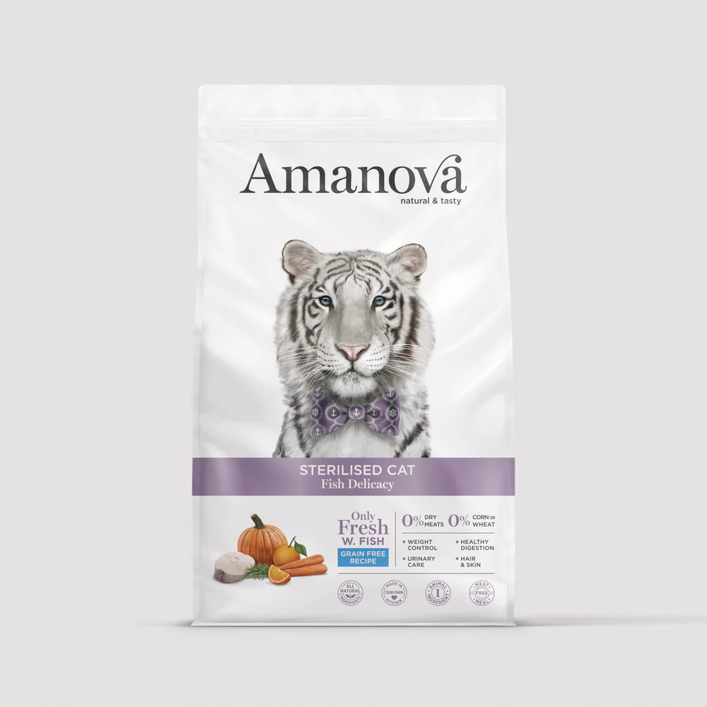 Amanova Sterilised - Fish Delicacy Grain Free