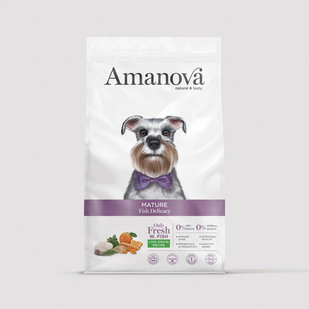 Amanova Mature - Fish Delicacy Low Grain